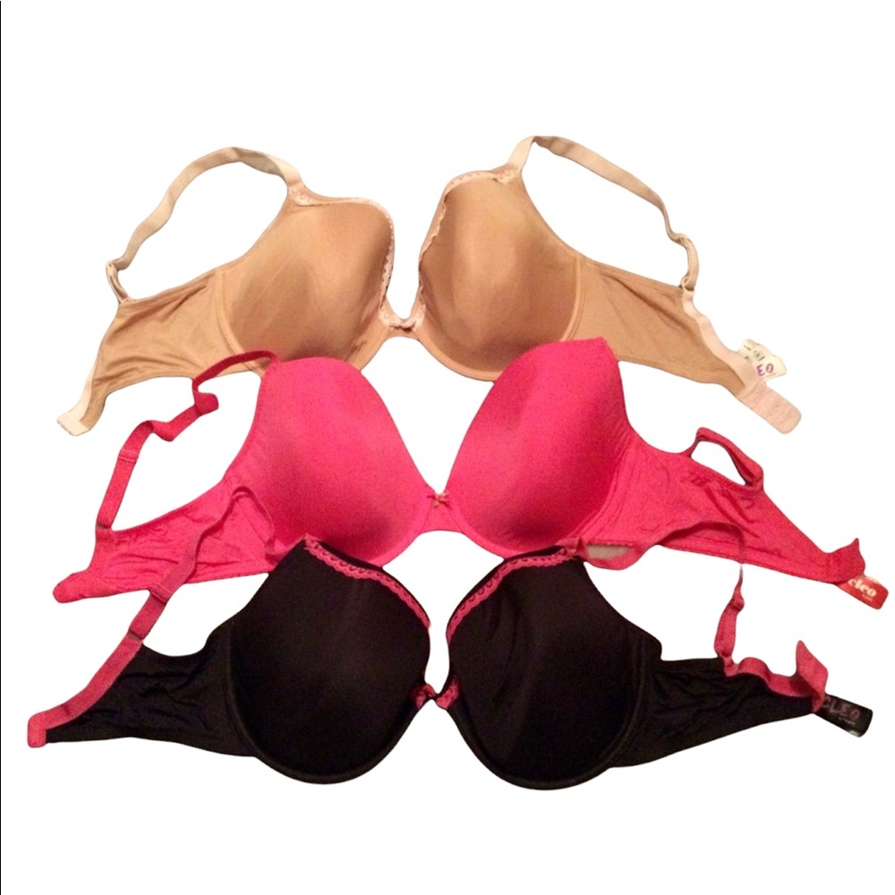 CLEO Jude bundle of 3 perfect condition bras.